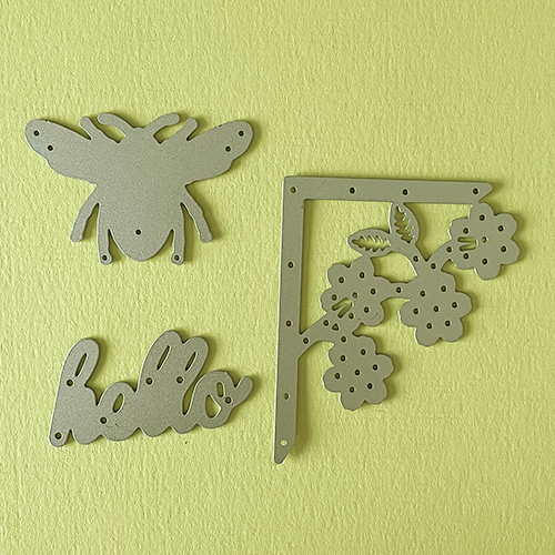 De rest gaat op geel papier.