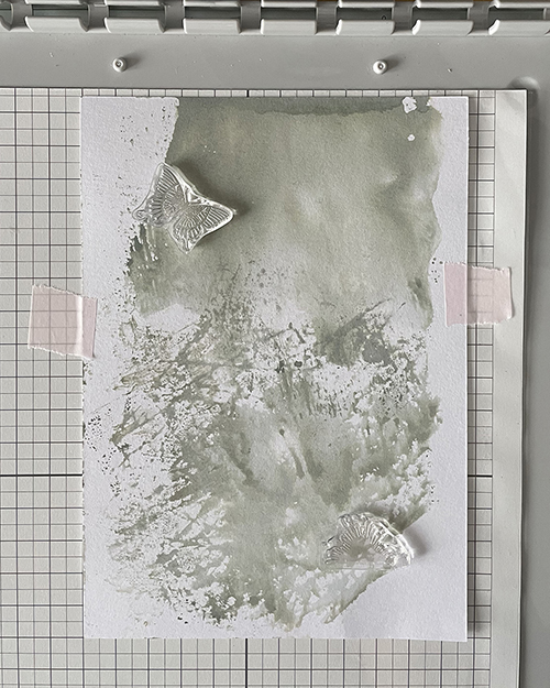 Bepaal waar je de stempels wilt hebben.