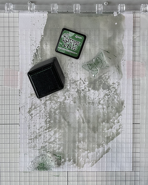 Be&iuml;nkt de stempels.